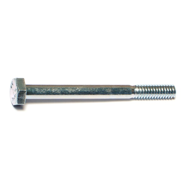 Midwest Fastener Grade 2, 1/4"-20 Hex Head Cap Screw, Zinc Plated Steel, 2-3/4 in L, 100 PK 00012 - main